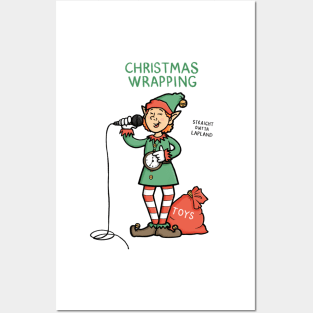 Christmas Wrapping Posters and Art